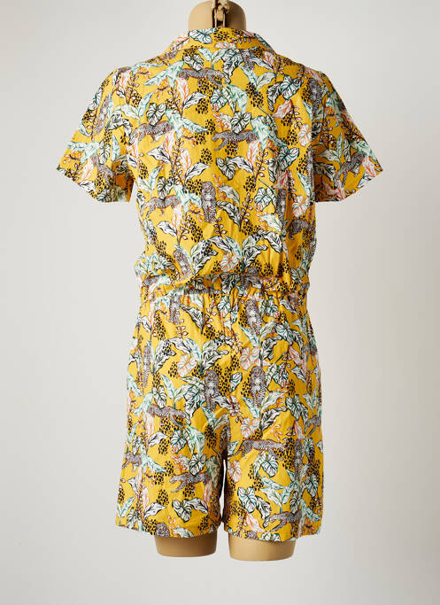 Salopetă scurtă galben C'EST BEAU LA VIE femeie