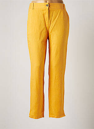 Pantalon chino portocaliu C'EST BEAU LA VIE femeie