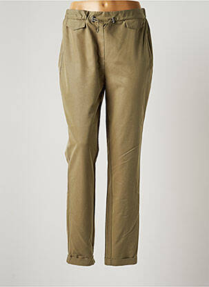 Pantalon drept verde JULIE GUERLANDE femeie