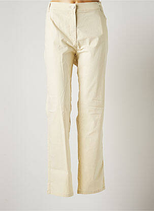 Pantalon slim bej DIANE LAURY femeie