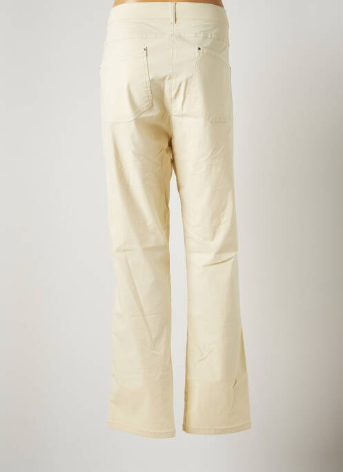 Pantalon slim bej DIANE LAURY femeie