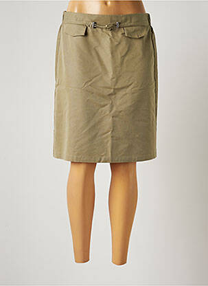 Fustă midi verde JULIE GUERLANDE femeie