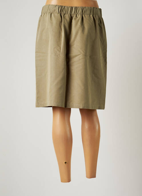 Fustă midi verde JULIE GUERLANDE femeie