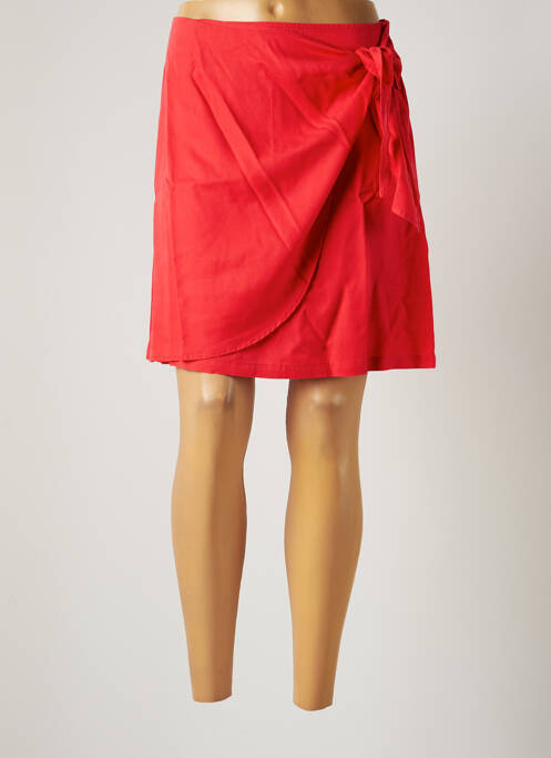 Fustă scurtă roșu C'EST BEAU LA VIE femeie