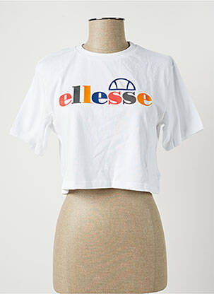 Tricou alb ELLESSE femeie