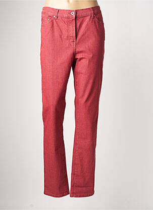 Blugi cu croială slim roșu ANNE KELLY femeie