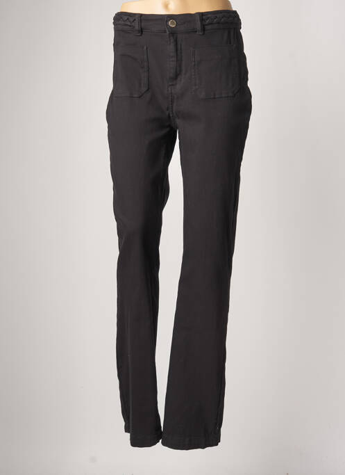 Pantalon drept negru MORGAN femeie