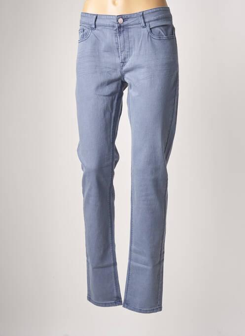 Blugi cu croială slim albastru CKS femeie