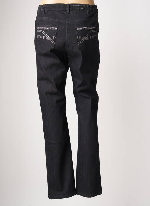 Blugi cu croială slim negru ANNE KELLY femeie