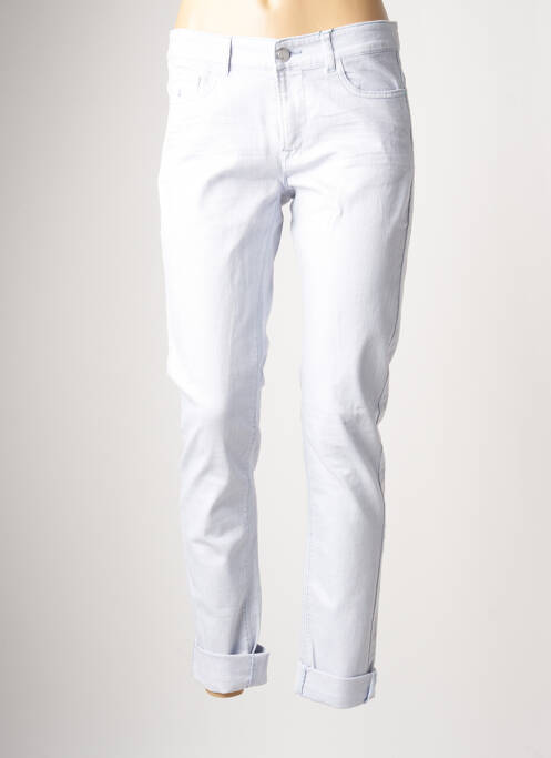 Blugi cu croială slim albastru CKS femeie