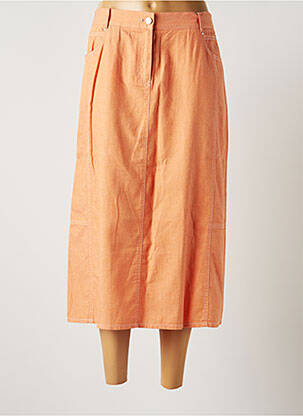 Fustă midi portocaliu DIANE LAURY femeie