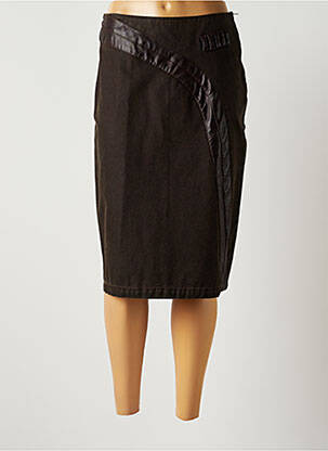 Fustă midi maro DE LA VEGA femeie