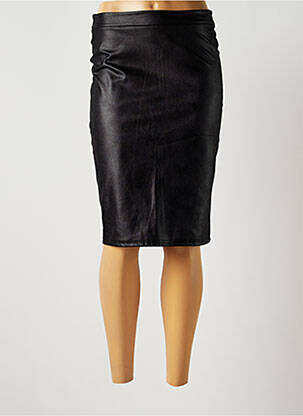 Fustă midi negru FIFILLES femeie