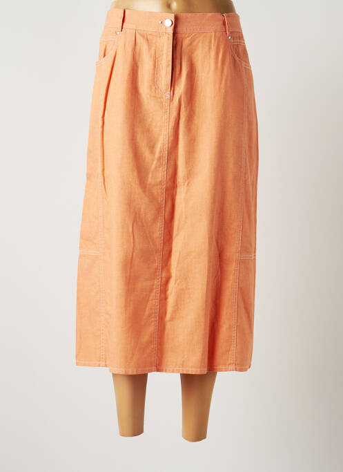 Fustă midi portocaliu DIANE LAURY femeie