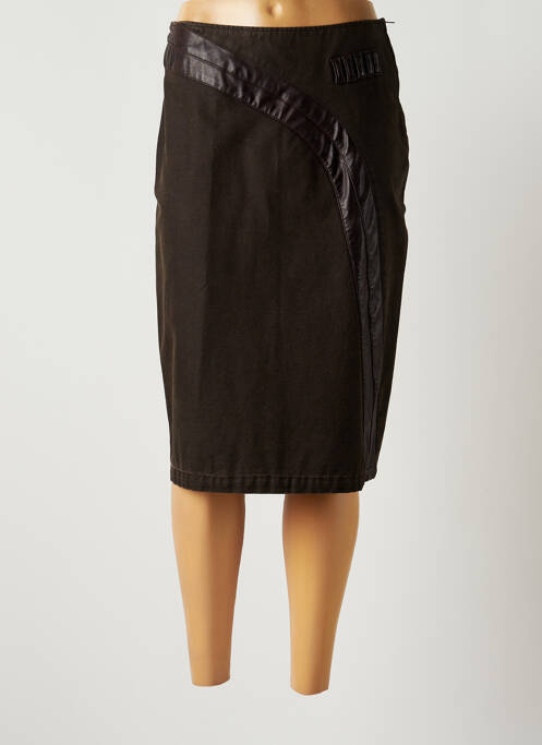 Fustă midi maro DE LA VEGA femeie