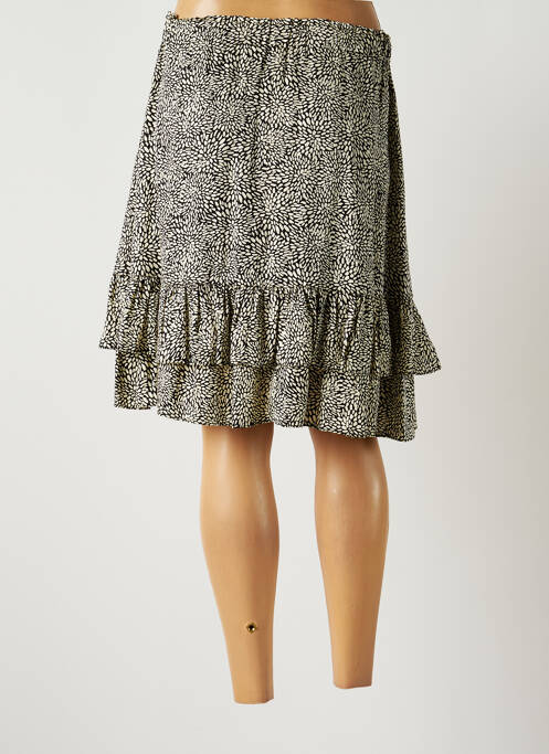 Fustă midi negru OUI femeie