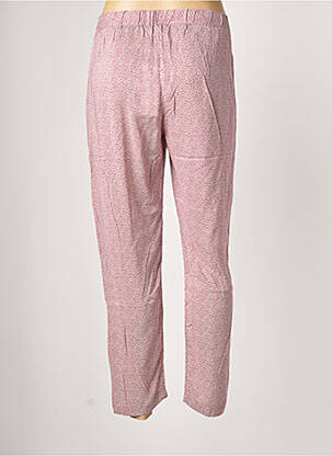Pantalon drept talie elastică mărime normală violet WMN femeie