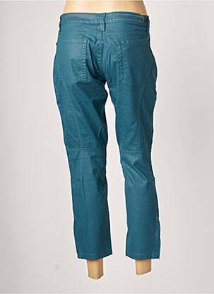 Pantalon 7/8 închidere cu fermoar sub clapetă cu nasturi mărime normală verde ONE STEP femeie
