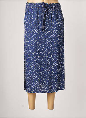 Fustă midi albastru C'EST BEAU LA VIE femeie