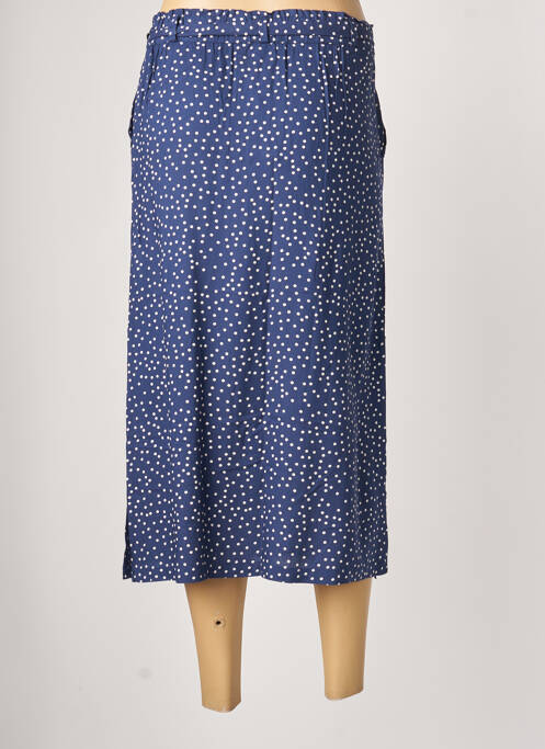 Fustă midi albastru C'EST BEAU LA VIE femeie