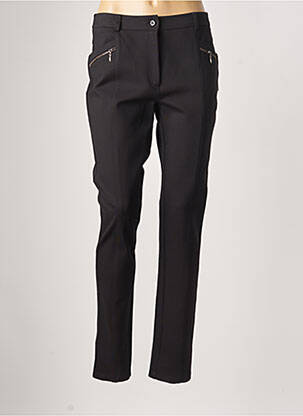 Pantalon slim negru ANNE KELLY femeie