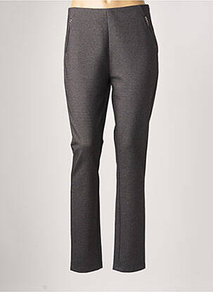 Pantalon slim elasticitate mărime normală negru DIANE LAURY femeie