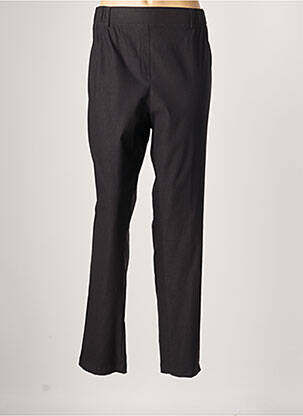 Pantalon slim talie elastică mărime normală negru SPG WOMAN femeie