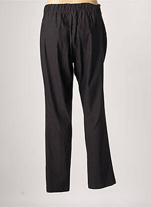 Pantalon slim talie elastică mărime normală negru SPG WOMAN femeie