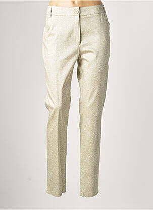 Pantalon slim verde ANNE KELLY femeie