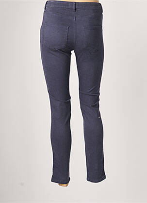 Pantalon slim elasticitate mărime normală albastru ONE STEP femeie