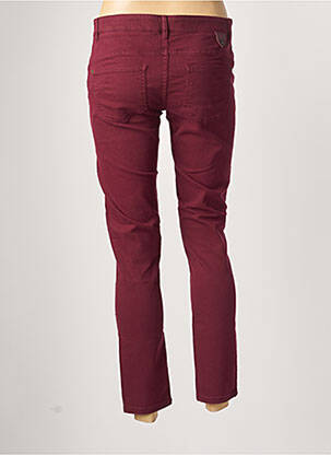 Pantalon slim elasticitate mărime normală roșu IKKS femeie