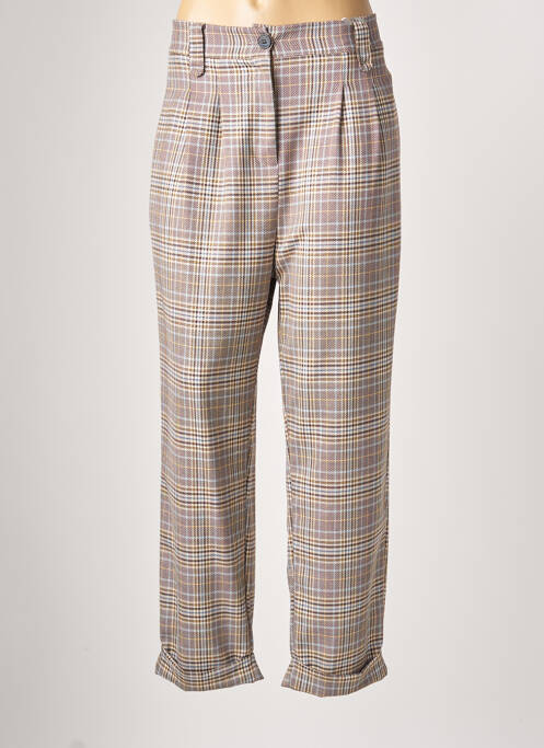 Pantalon drept bej RINASCIMENTO femeie