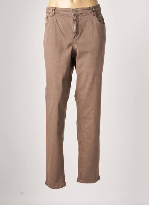 Pantalon slim maro STARK femeie