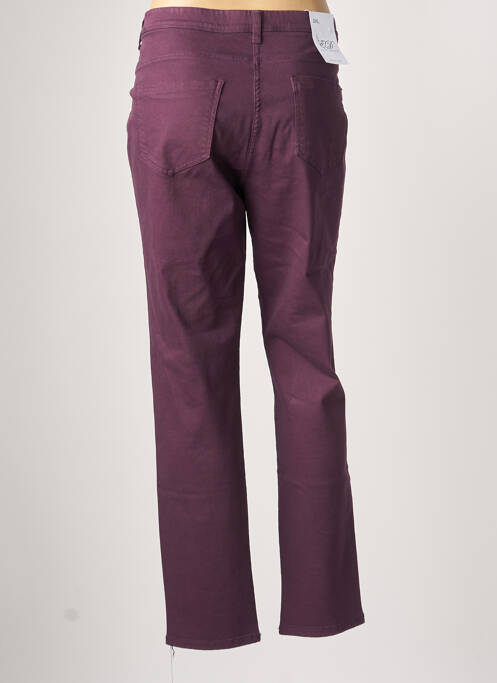 Pantalon slim violet EAST DRIVE femeie