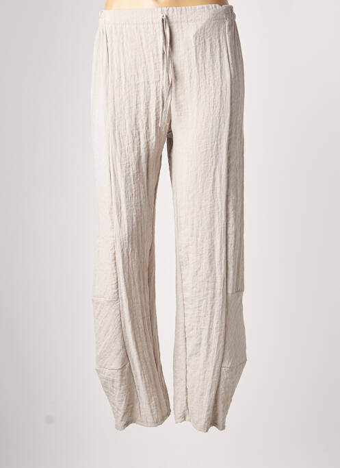 Pantalon drept gri ONE O ONE femeie