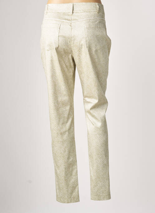 Pantalon slim elasticitate mărime normală verde ANNE KELLY femme