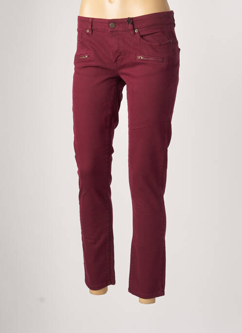 Pantalon slim roșu IKKS femeie