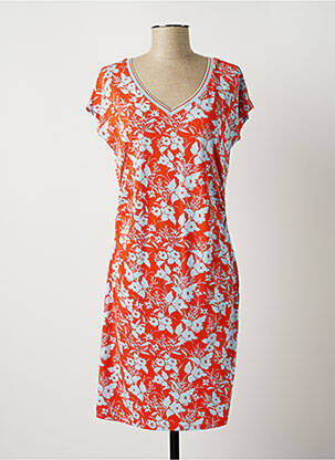 Rochie midi portocaliu OUI femeie