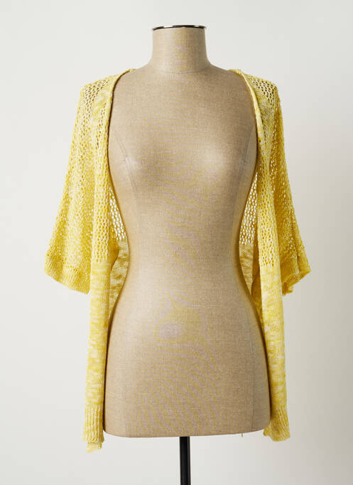 Vestă cu mâneci scurte galben CKS femeie