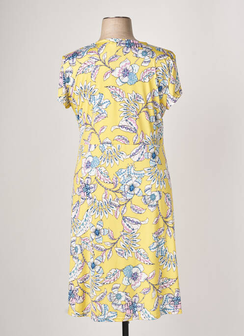 Rochie midi galben LONKEL femeie