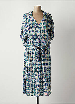 Rochie midi albastru EMA BLUE'S femeie