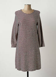 Rochie midi mâneci lungi mâneci lungi albastru LE CABESTAN femme