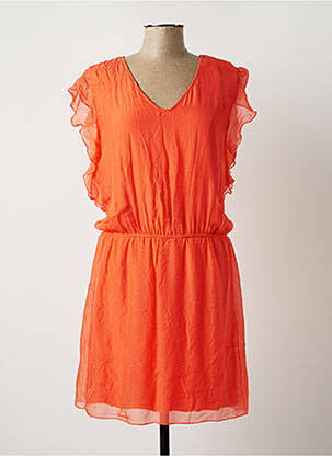 Rochie midi portocaliu LA FEE MARABOUTEE femeie