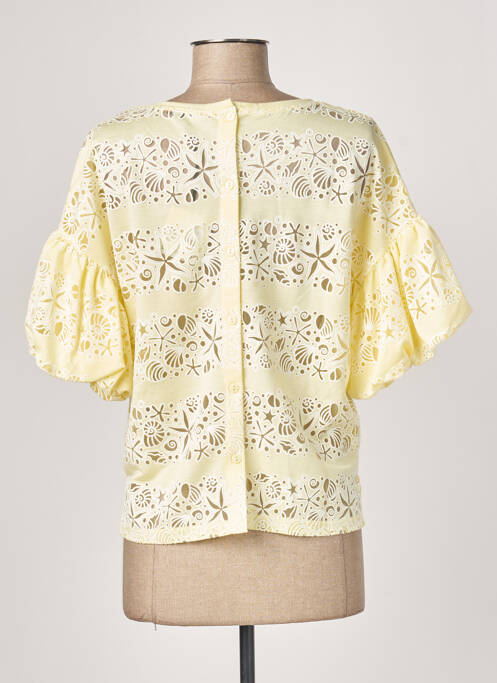 Top galben LEO & UGO femeie