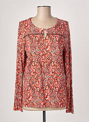 Tricou mâneci lungi mâneci lungi portocalie DIANE LAURY femeie