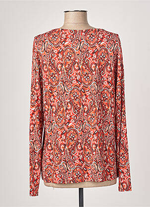 Tricou mâneci lungi mâneci lungi portocalie DIANE LAURY femeie