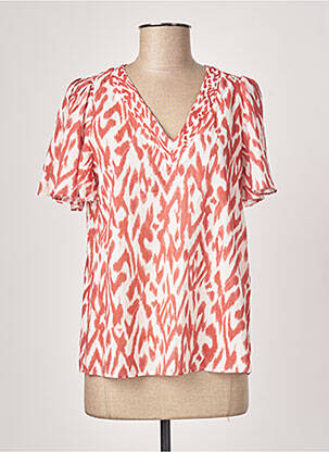 Top roșu C'EST BEAU LA VIE femeie