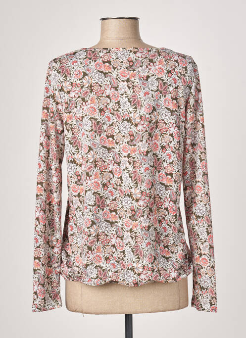 Top elasticitate mâneci lungi verde DIANE LAURY femme