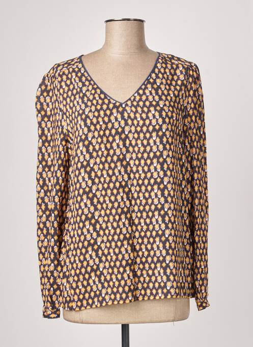 Top albastru C'EST BEAU LA VIE femeie