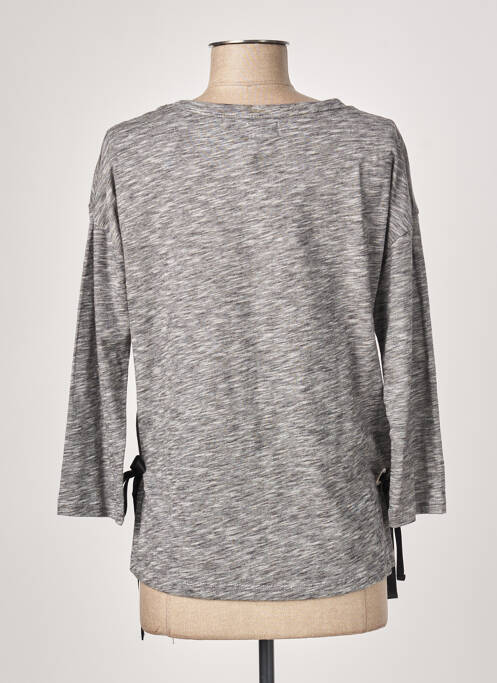 Top gri C'EST BEAU LA VIE femeie